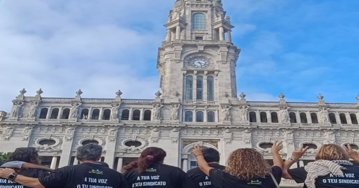 Fomos para a rua reivindicar no Porto