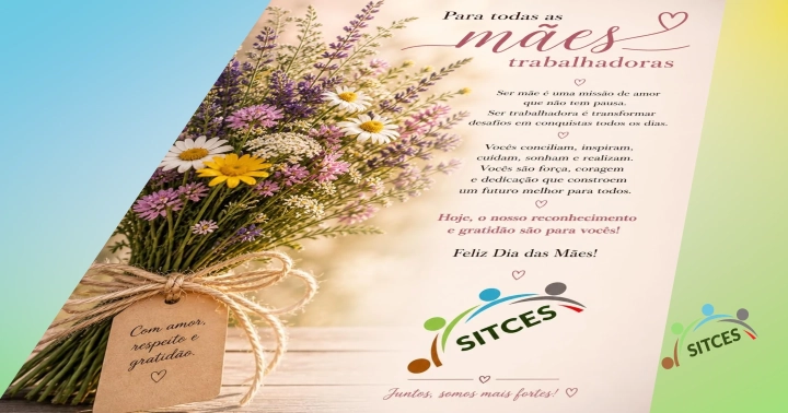 Feliz dia das mães